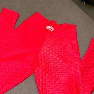 Booty by brabants red leggings